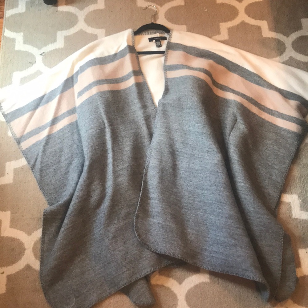 Multi color Poncho